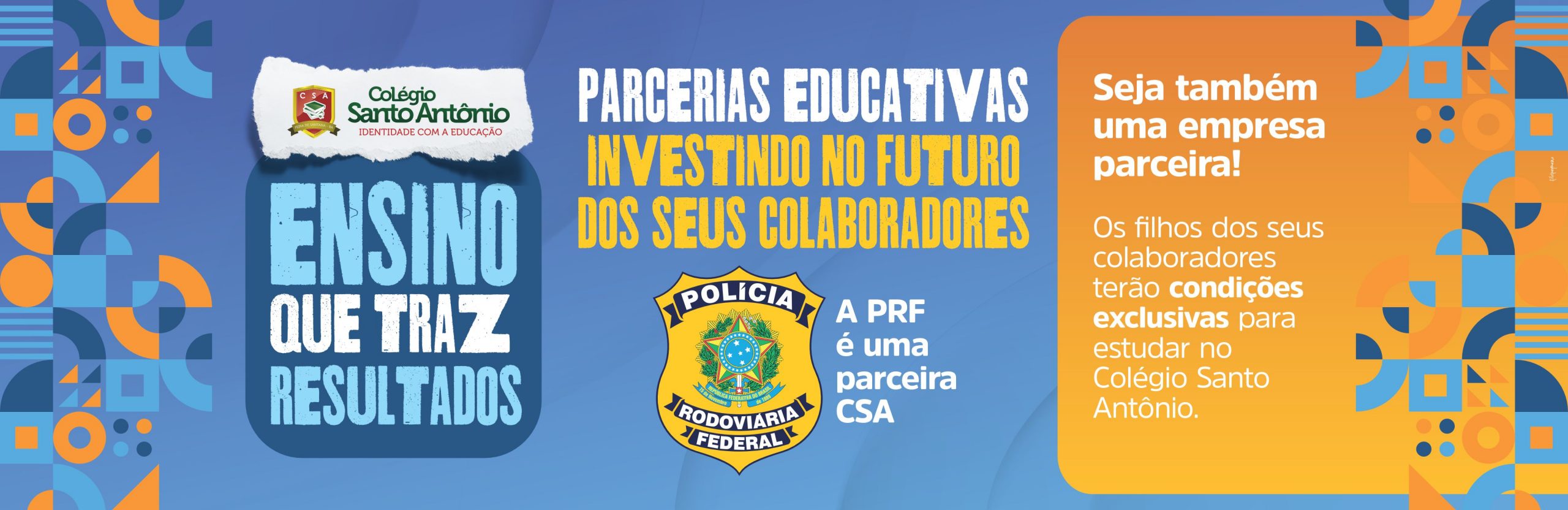 Superbanner Parcerias Educativas