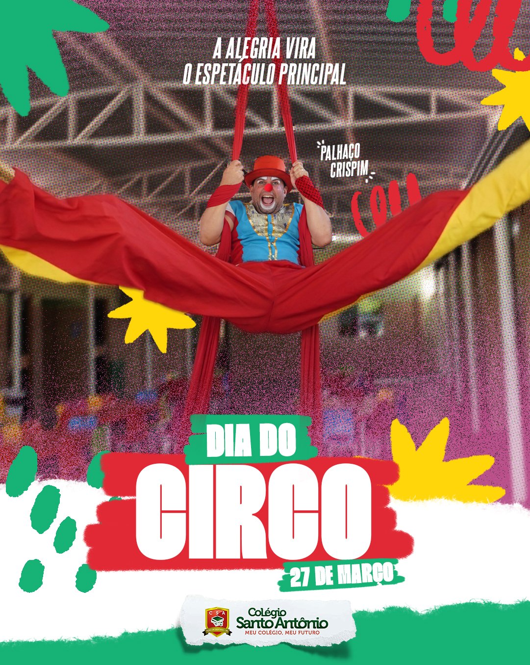 Hoje o picadeiro é aqui no CSA!