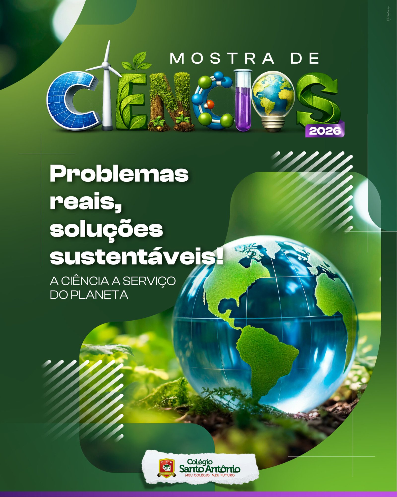 O futuro do planeta passa pelas salas de aula do CSA!