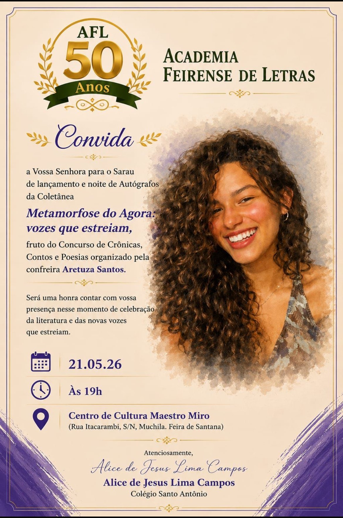 Orgulho que transborda em palavras!