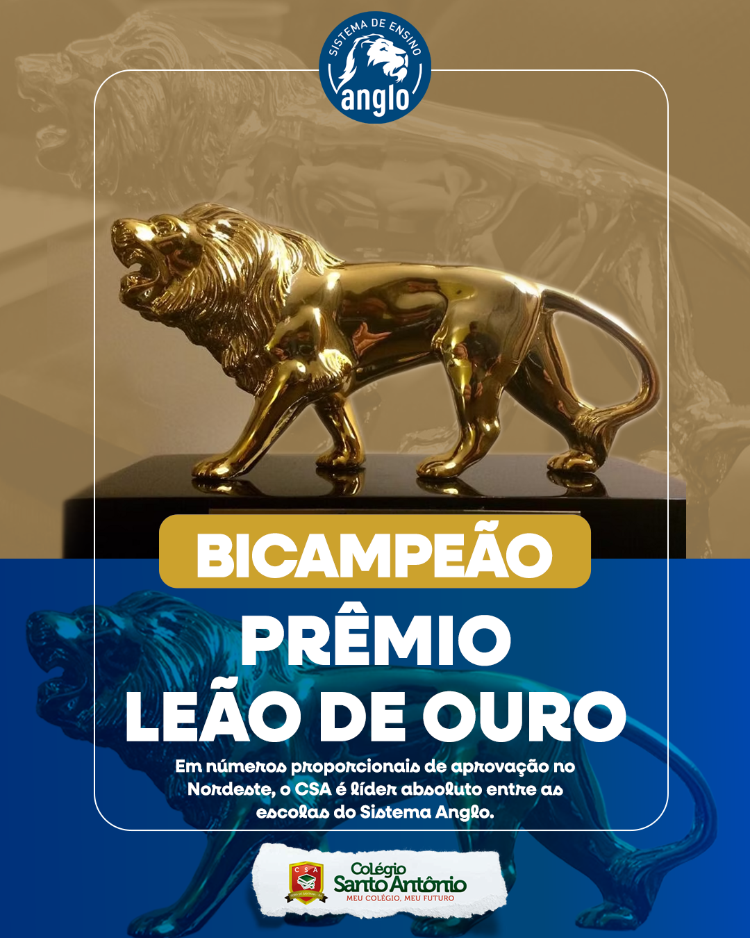 É nosso mais uma vez!